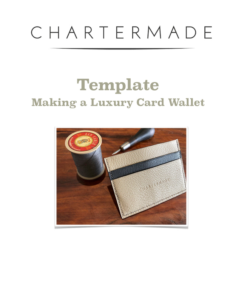 Luxury Card Wallet (Template) - PDF Download