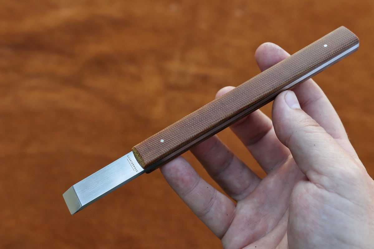 Mini Leather Skiver - Natural Canvas – Chartermade