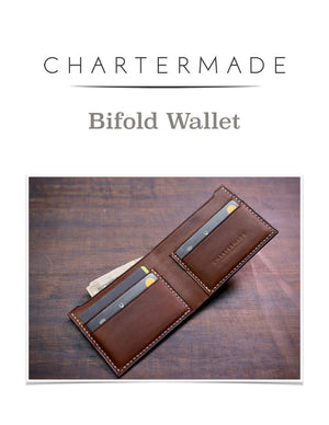 Bi-fold Wallet Pattern with Illustrated Instruction Manual